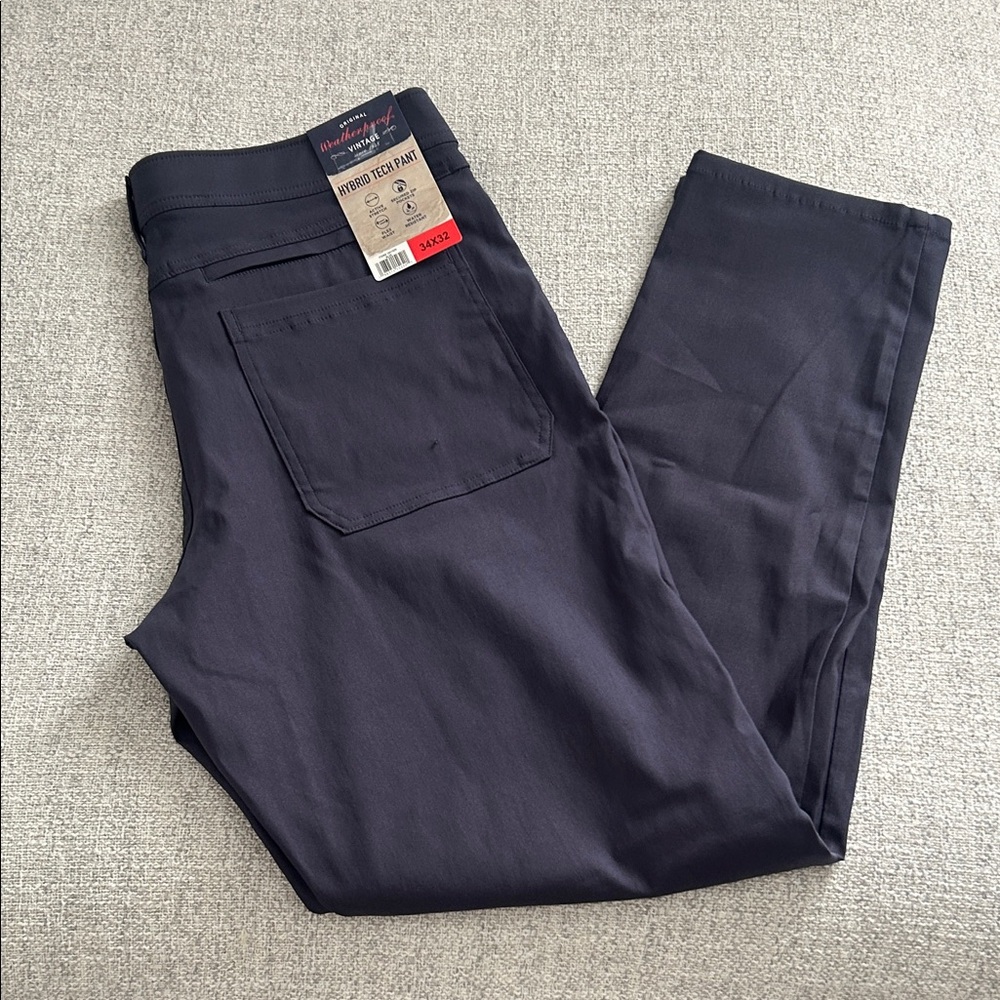 Weatherproof Men's Navy Pants